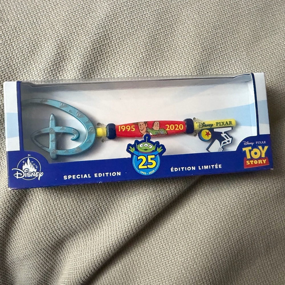 Disney Toy Story 25th Anniversary Key Special Edition